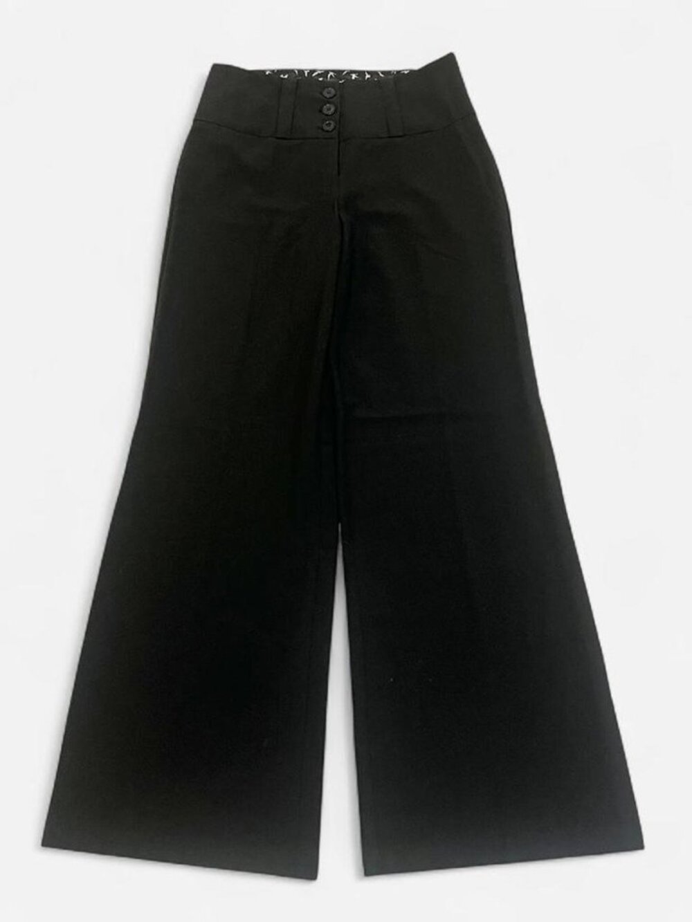 Black Wide Leg Trousers